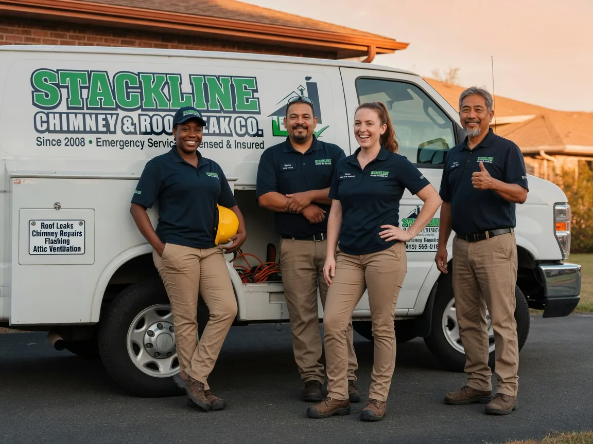 Chimney flashing repair company in Seal Rock, OR